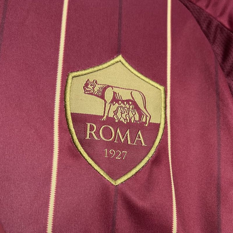Camisa da Roma Home 24/25 Vermelha