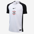 Camisa Nike Corinthians  I 2025  - Preta e Branca