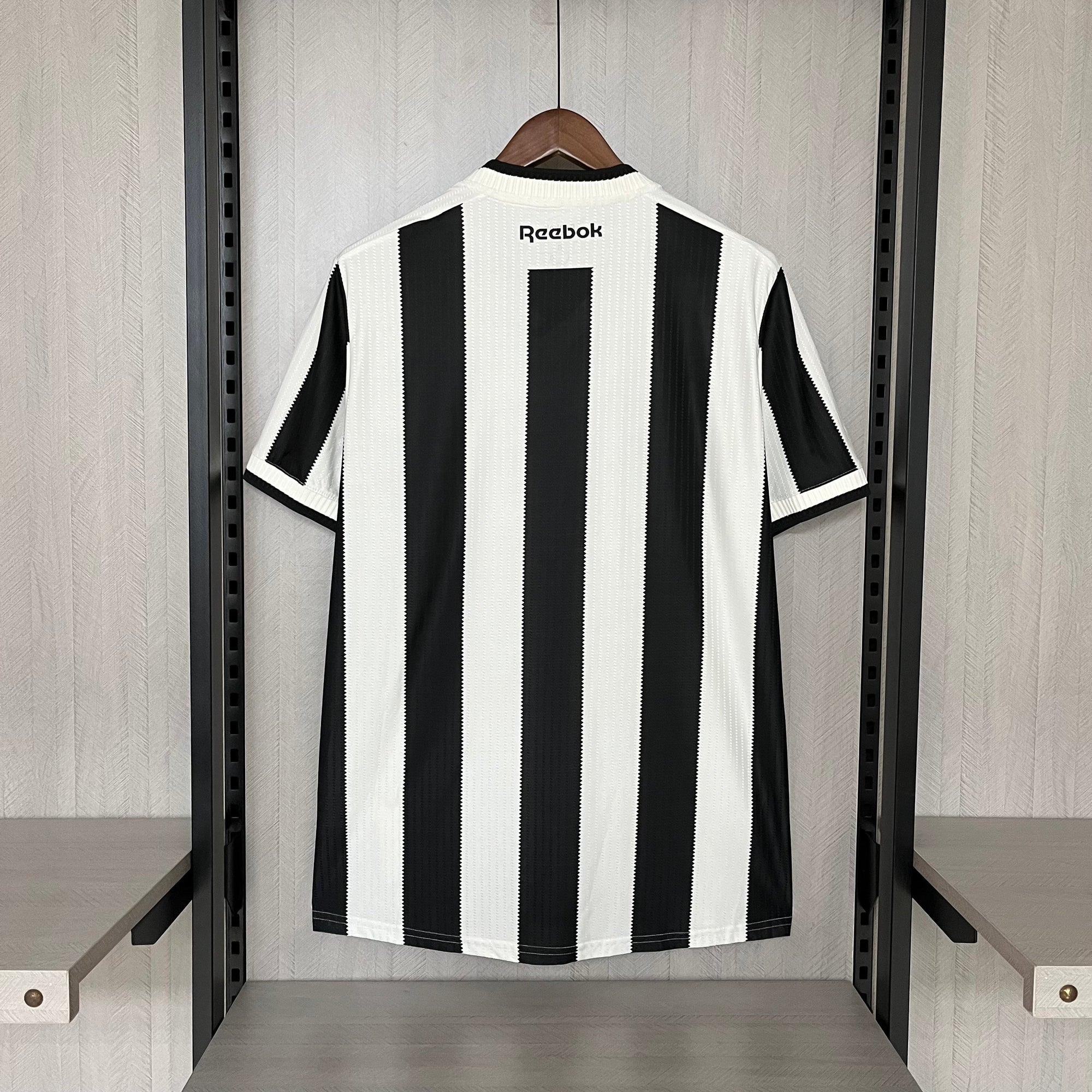 Camisa Reebok Botafogo 24/25 Casa - Preta e Branca