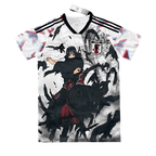 Camisa Japão Anime Itachi 24/25 - Torcedor Masculina - Branco com detalhes em Preto