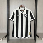 Camisa Reebok Botafogo 24/25 Casa - Preta e Branca