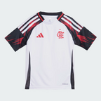 Kit Infantil  Flamengo II 2025 s/n° Torcedor Adidas - Branco