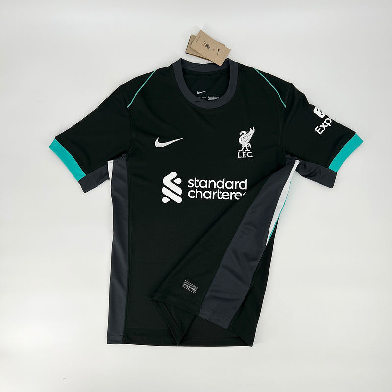 Camisa Liverpool Fora 24/25  Masculina - Preta
