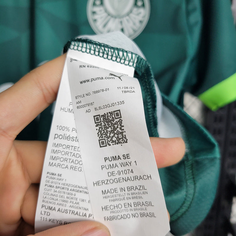 Camisa Palmeiras I 23/24 Puma - Verde - (Feminina)