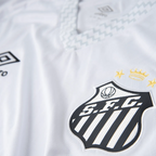 Camisa do Santos I 25/26 Torcedor Branca (#NEYMAR JR 10 Incluso)