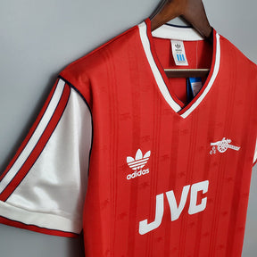 Camisa Arsenal Retrô 1988/1989 Vermelha- Adidas