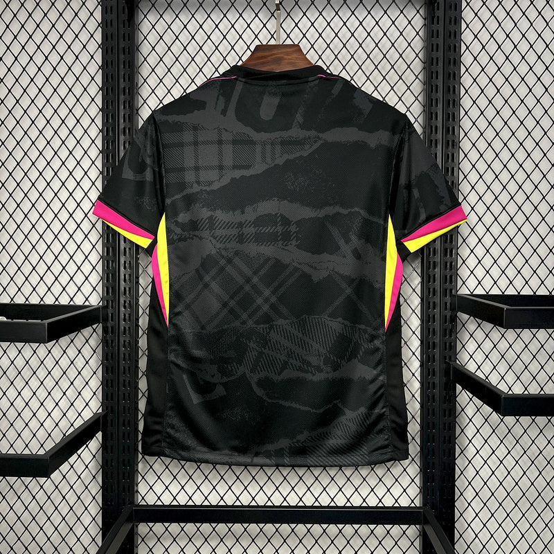 Camisa Chelsea III 24/25 - Preta com  rosa