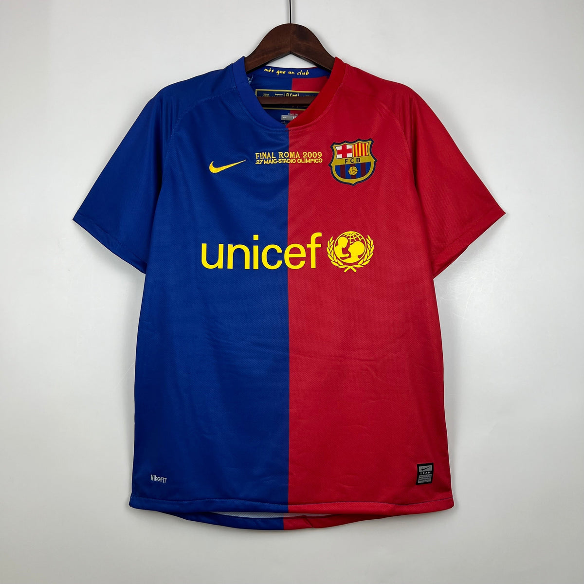 Camisa Barcelona Home Retrô 08/09 UEFA Champions League